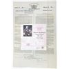 Image 1 : Poyaisian Land Grant, 1834 Certificate for 30 Acres (Of Jungle).