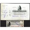 Image 1 : Vulture Mining Co. ca.1900 Proof Stock Certificate and Proof Check.