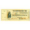 Image 1 : San Augustine Mining Co., ca.1861-62, Partially Issued Certificate Signed b y 2 Officers Appointed b