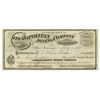 Image 1 : Cosmopolitan Mining Co., 1875 Issued stock Certificate.