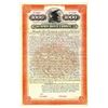 Image 1 : Memphis Hotel Co., 1906 Specimen Bond