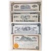 Image 1 : Bond & Share Assortment of 8 Different Mining & Miscellaneous Certificates.