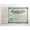 Image 1 : Bradshaw Mountain Railroad Co., 1905 Issued Stock Certificate.