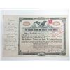 Image 1 : California, Arizona and Santa Fe Railway Co., 1920 Issued Stock Certificate.