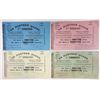Image 1 : Le Noveau Monde, Lot of 4 Shares, 1850-52 Issued Certificates.