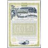 Image 1 : Kansas City, Wyandotte and Northwestern Railroad Co. Specimen Bond With Well Known Reaper Vignette.