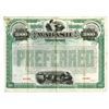 Image 1 : Wabash Railroad Co., ca.1900-1920 Specimen Bond