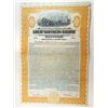 Image 1 : MN. Great Northern Railway Co. 1923 Specimen $100 5% Gold Coupon Bond VF ABN