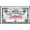 Image 1 : State of Arkansas 1872, $500 7% Coupon Bond.