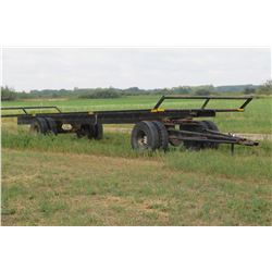 Truck Frame 20 bale large round hauler