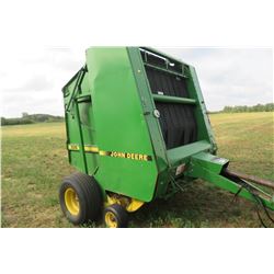 1994 John Deere 535 Round baler good belts and pickup serial #92713