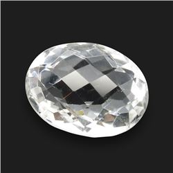 58.79ct Oval White Quartz Gemstone