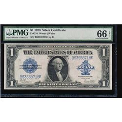 1923 $1 Silver Certificate PMG 66EPQ