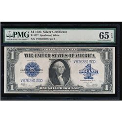 1923 $1 Silver Certificate PMG 65EPQ