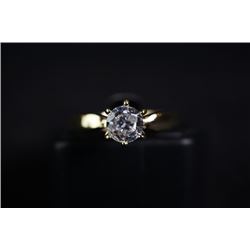 A crystal ring.