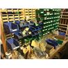 Image 2 : CONTENTS OF MIDDLE WORK BENCH AREA INC. TOOLS, VICES, DOOR/LOCK/HINGE PARTS AND MORE
