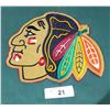 Image 1 : LARGE CHICAGO BLACKHAWKS CLOTH PATCH