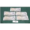 Image 1 : FIVE 1973 $1 BILLS