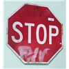 Image 1 : ORIGINAL METAL STOP SIGN