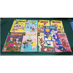 8 VINTAGE 30 CENT, 40 CENT, & 60 CENT COMICS