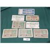 Image 1 : 8 VINTAGE WORLD BANK NOTES