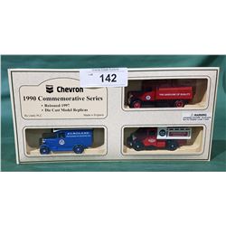 CHEVRON DIE CAST REPLICA TRUCKS