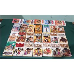 26 VINTAGE WESTERN POCKET BOOKS