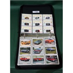 BINDER OF 75 HOT ROD COLLECTOR CARDS
