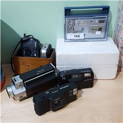 6 VINTAGE CAMERAS