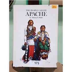 THE PEOPLE CALLED APACHE HARD COVER BOOK BY THOMAS E. MAILS