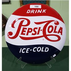 PEPSI BUTTON SIGN