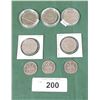 Image 1 : $1 & 50 CENT COINS