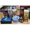 Image 1 : 9 COLLECTORS TIN CANS