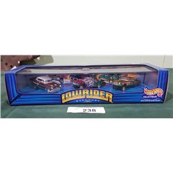HOTWHEELS LOWRIDER 1ST RUN COLLECTOR CARS SEALED PACKAGE