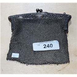 ANTIQUE CHAIN MAIL PURSE