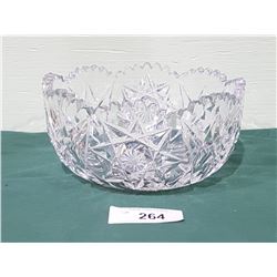 BRILLIANT CUT CRYSTAL BOWL