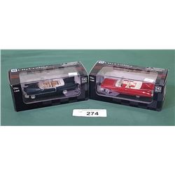 2 NIB NEW RAY DIE CAST CARS