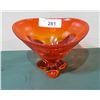 Image 1 : VINTAGE ART GLASS CENTER PIECE