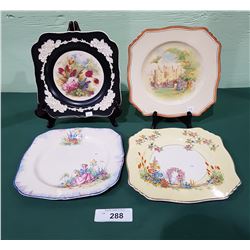 4 VINTAGE COLLECTIBLE PLATES