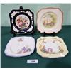 Image 1 : 4 VINTAGE COLLECTIBLE PLATES