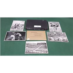 ORIGINAL 1936 OLYMPICS NAZI SOUVENIR PHOTO PACK & HITLER BOOK