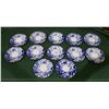 Image 1 : 12 ROYAL CROWN DERBY "MIKADO" DESSERT PLATES