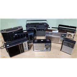 8 VINTAGE RADIOS