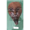 Image 1 : PERUVIAN HAND CARVED WOOD MASK