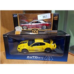 2 NIB DIE CAST CARS