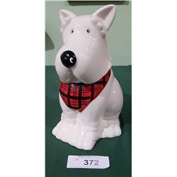 SCOTTY DOG COOKIE JAR