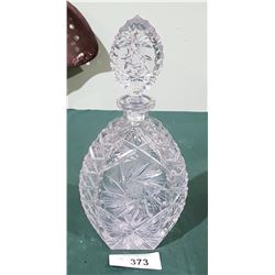 PINWHEEL CRYSTAL DECANTER