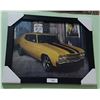 Image 1 : FRAMED CHEVELLE PRINT
