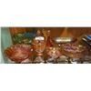 Image 1 : LOT OF 8 PCS CARNIVAL GLASS