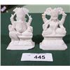 Image 1 : 2 ASIAN CARVED SOAPSTONE FIGURES